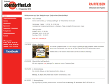 Tablet Screenshot of oberdorffest.ch